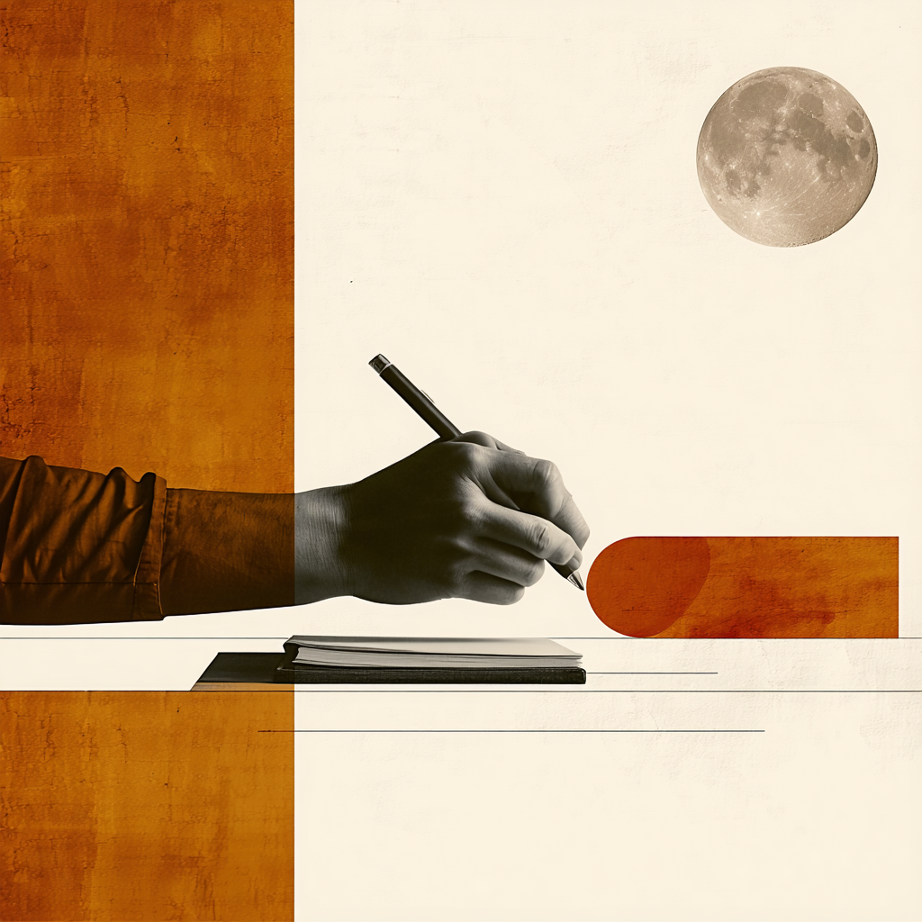 Espace de travail calme et intemporel